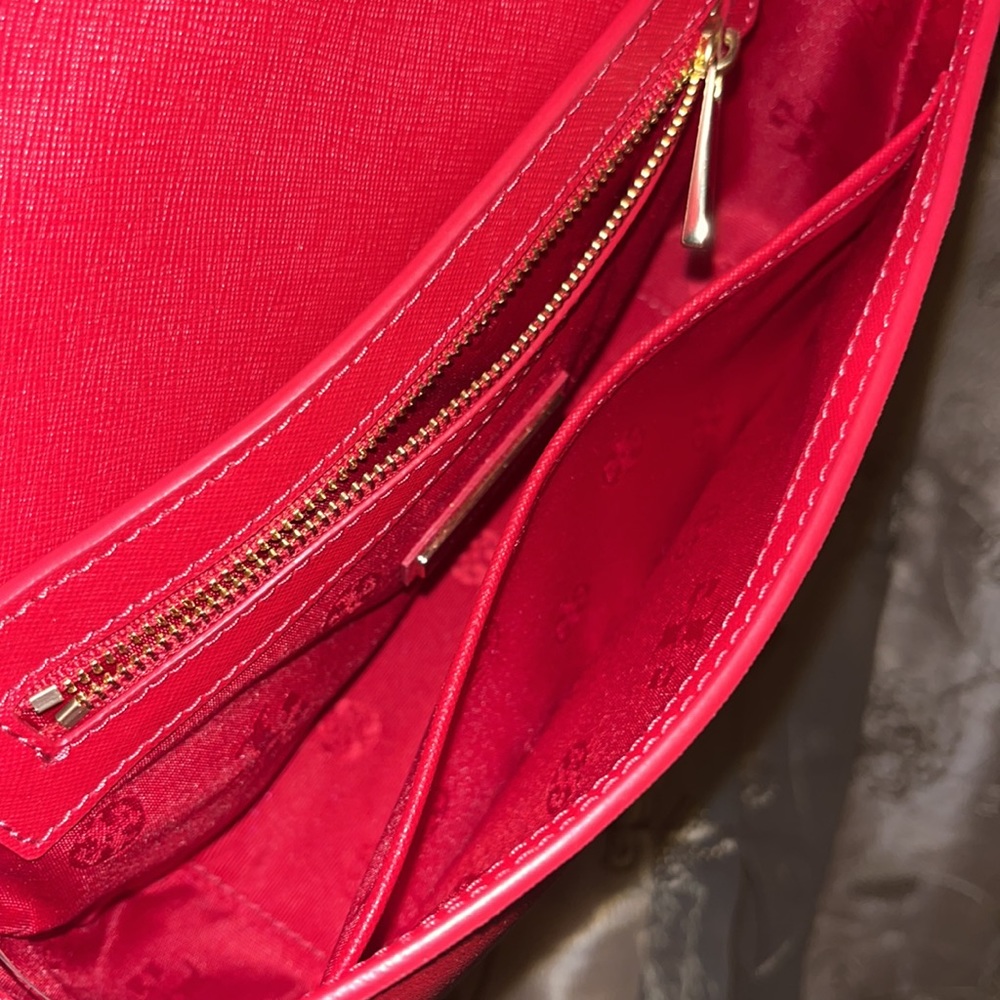 Tory Burch red shoulder/crossbody bag - Picture 3 of 4